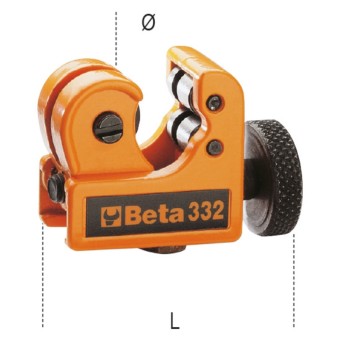 Mini tagliatubi per rame - Beta 332