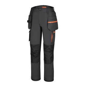 Pantalone flying pockets con inserti in tessuto elasticizzato - Beta 7819G