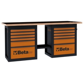 Banco da lavoro con 12 cassetti - Beta C59B