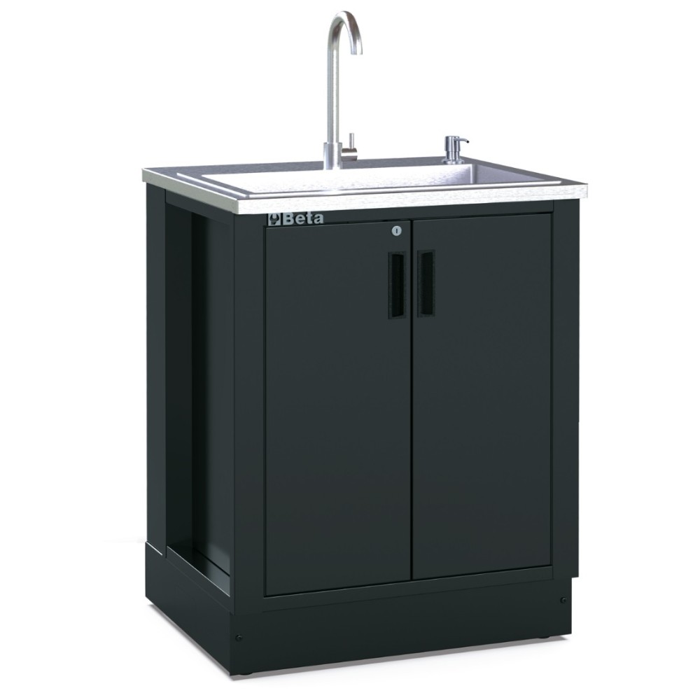 Fixed module with built-in sink, for workshop equipment combination RSC50 - Beta