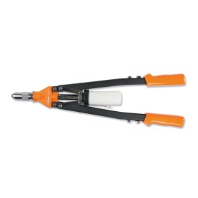 Heavy-duty riveting pliers, supplied with 5 interchangeable nozzles - Beta