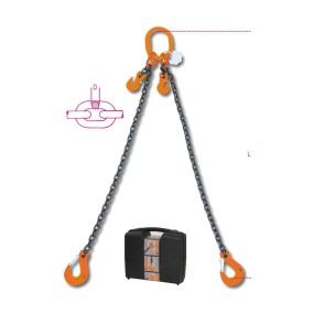 Lifting chain sling, 2 legs...