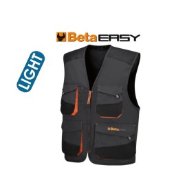 Sleeveless work jacket, lightweight New design - Improved fit - Beta 7867G