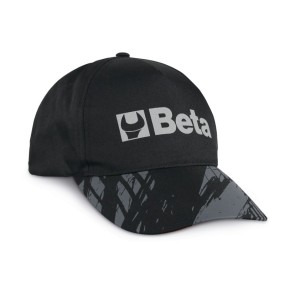 Curved visor cap, black - Beta 7982N