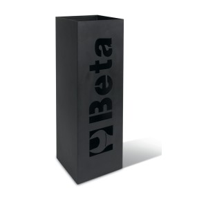 Portaombrelli Beta nero zincato con vaschetta salvagoccia - BETACollection 9520P