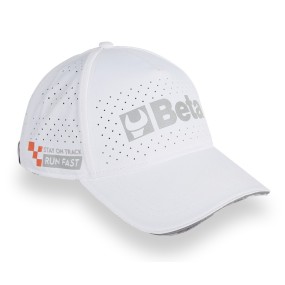 Καπέλο μπέιζμπολ με καμπυλωτό γείσο, άσπρο - Beta 9525WB