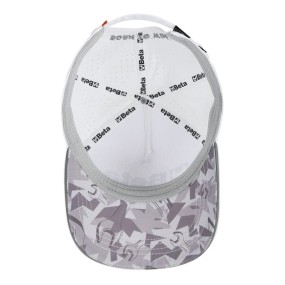 Cappellino Beta da baseball bianco con visiera curva - Beta 9525WB